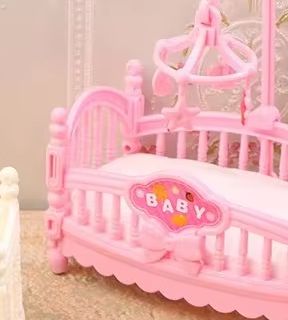Baby Nursery Games - 1:12 casa de bonecas em miniatura
