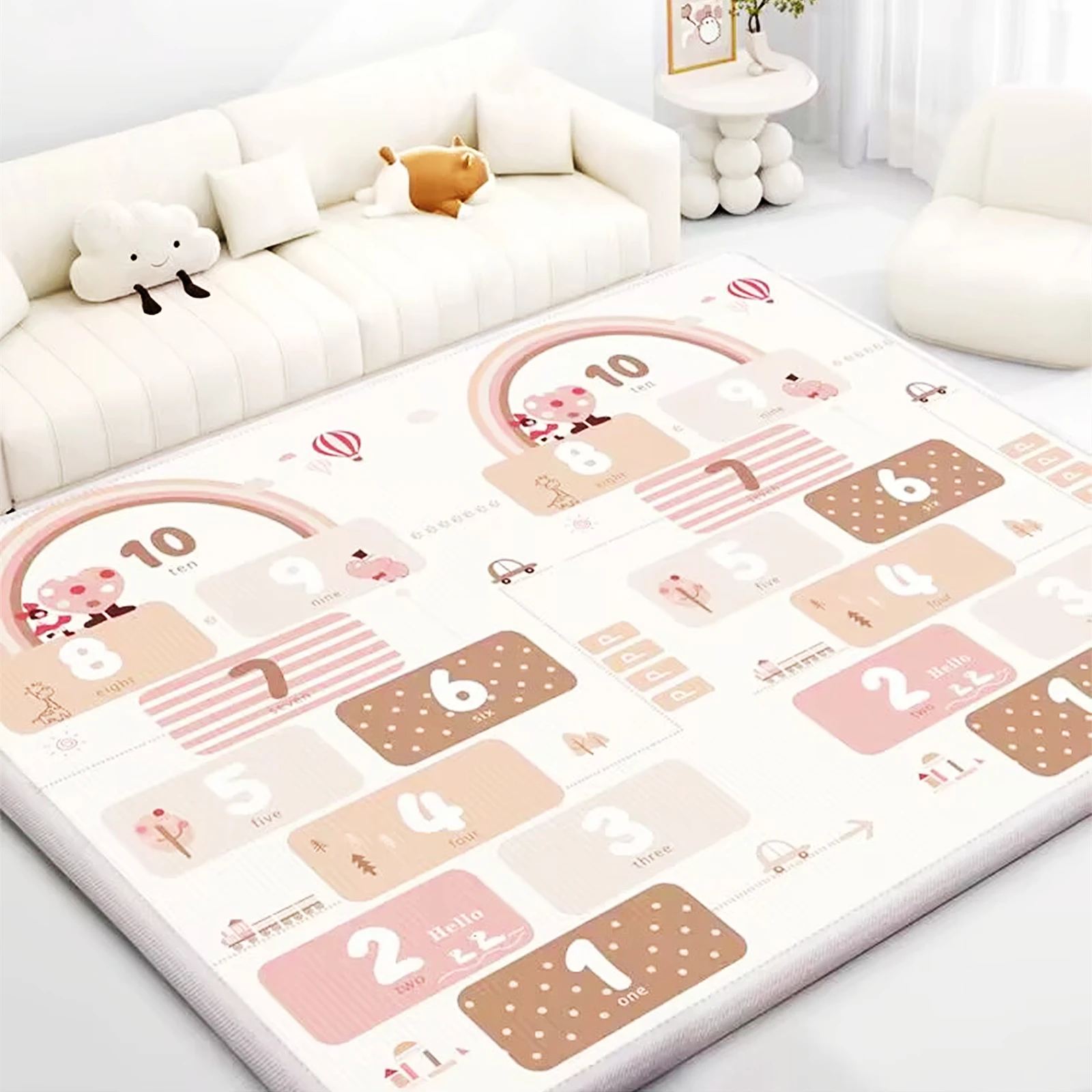 Baby Nursery Games - Tapete de atividades infantil com padrões,