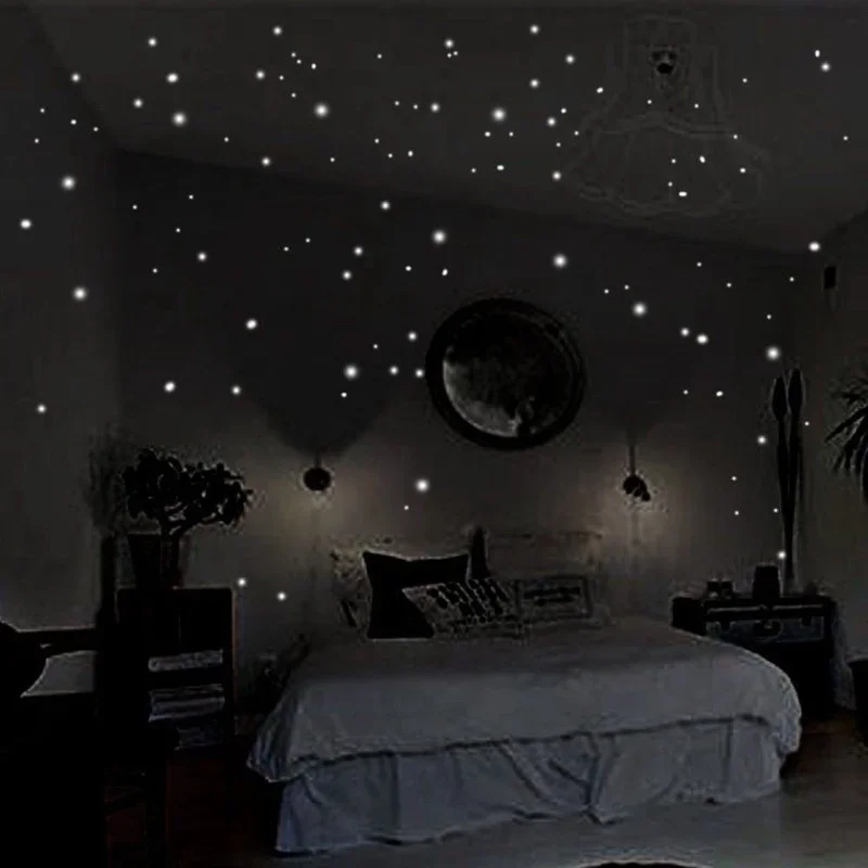 Baby Nursery Wall Mural - Adesivos de parede luminosos para quarto