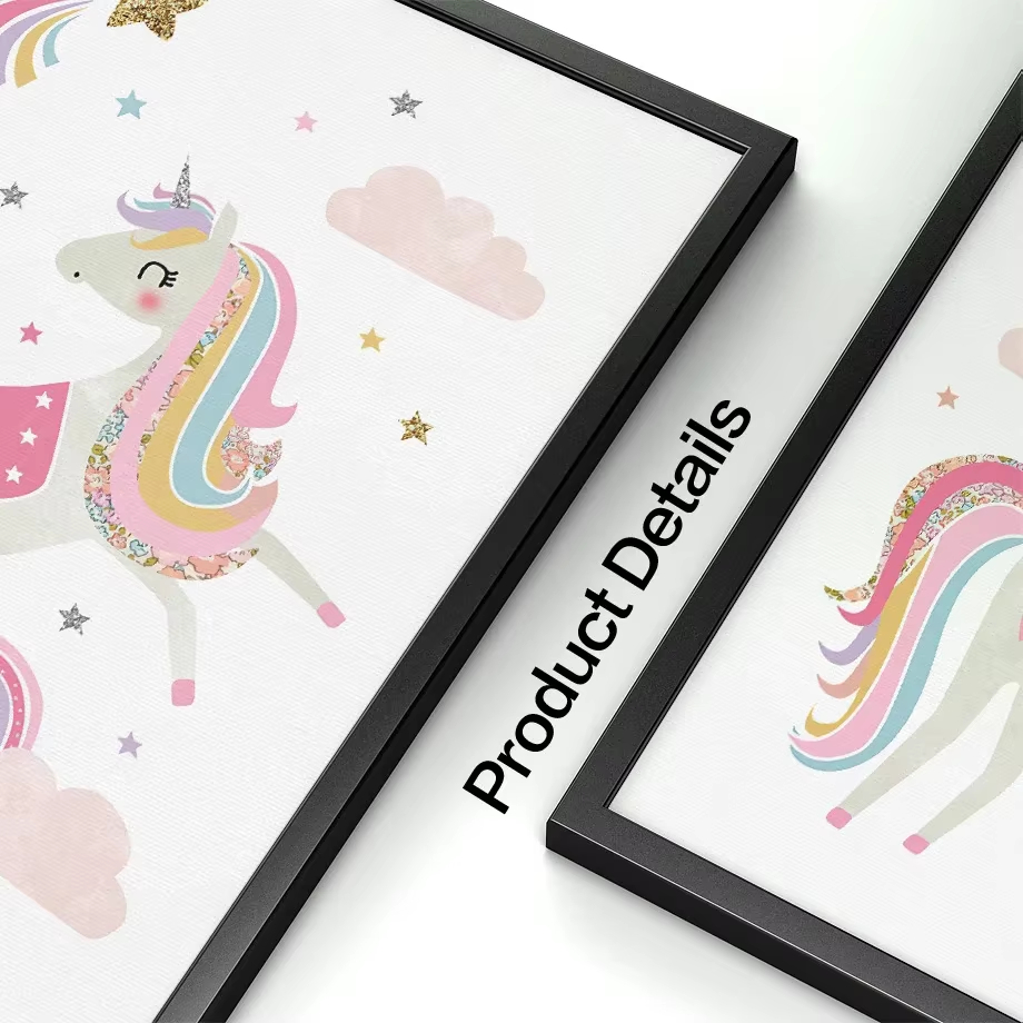 Rosa unicórnio coelho arco-íri - Baby Nursery Mirror avaliação e preço