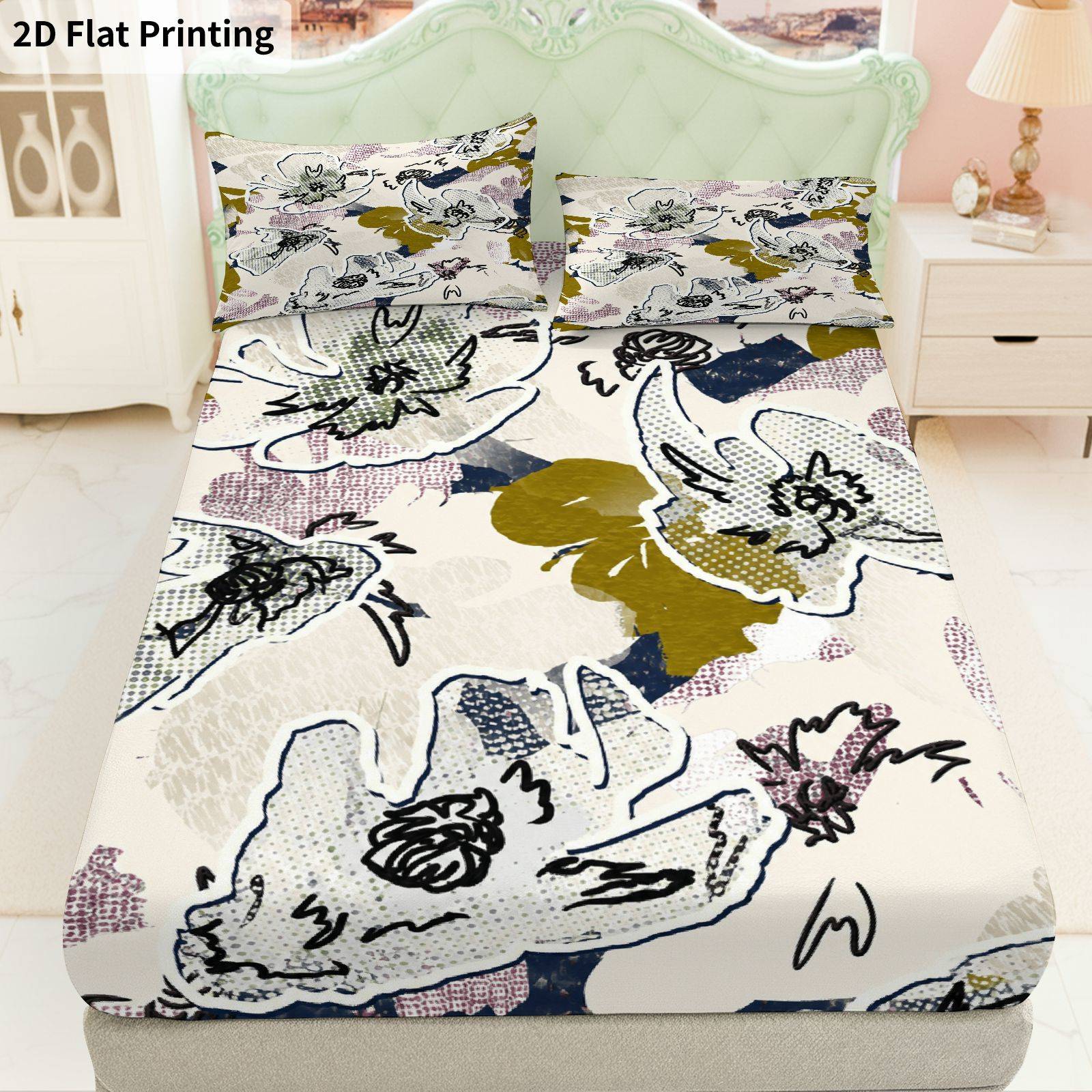 Conjunto Completo de Lençóis c - Baby Nursery Bedding Sets avaliação e preço
