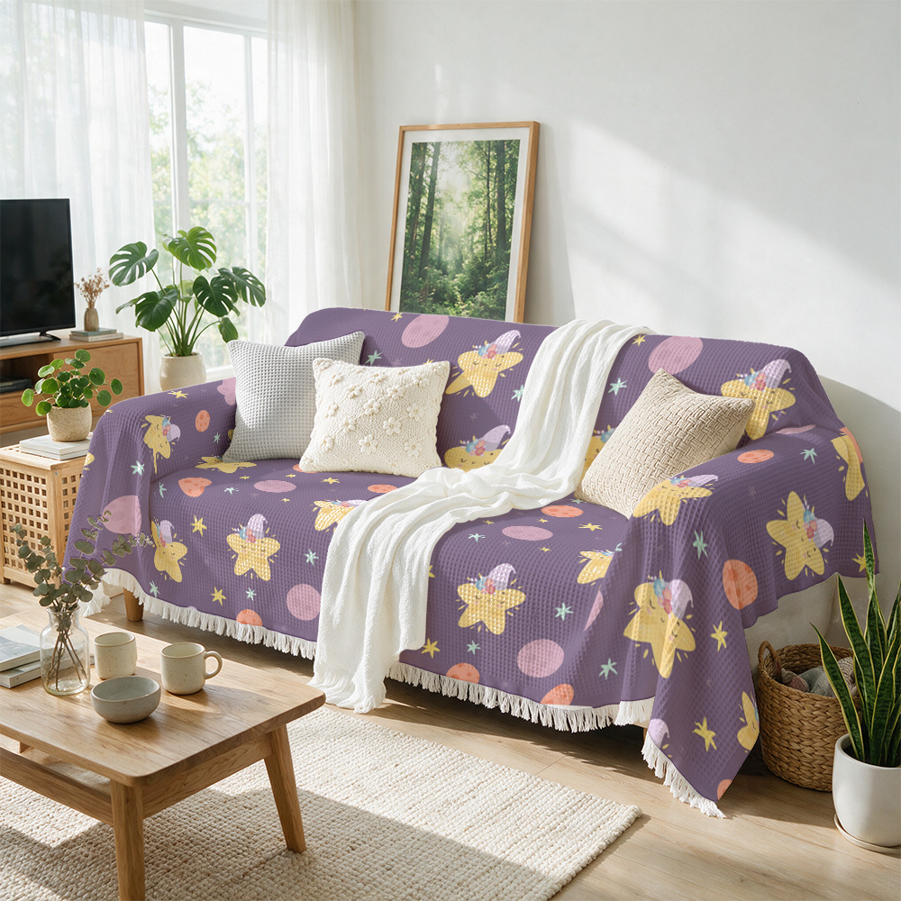 Manta Decorativa para Sofá, Ca - Baby Nursery Yellow avaliação e preço