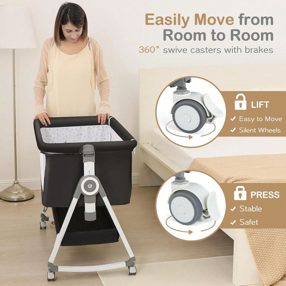 Berço, Berço de Cabeceira para - Bassinet Bedside Sleeper avaliação e preço