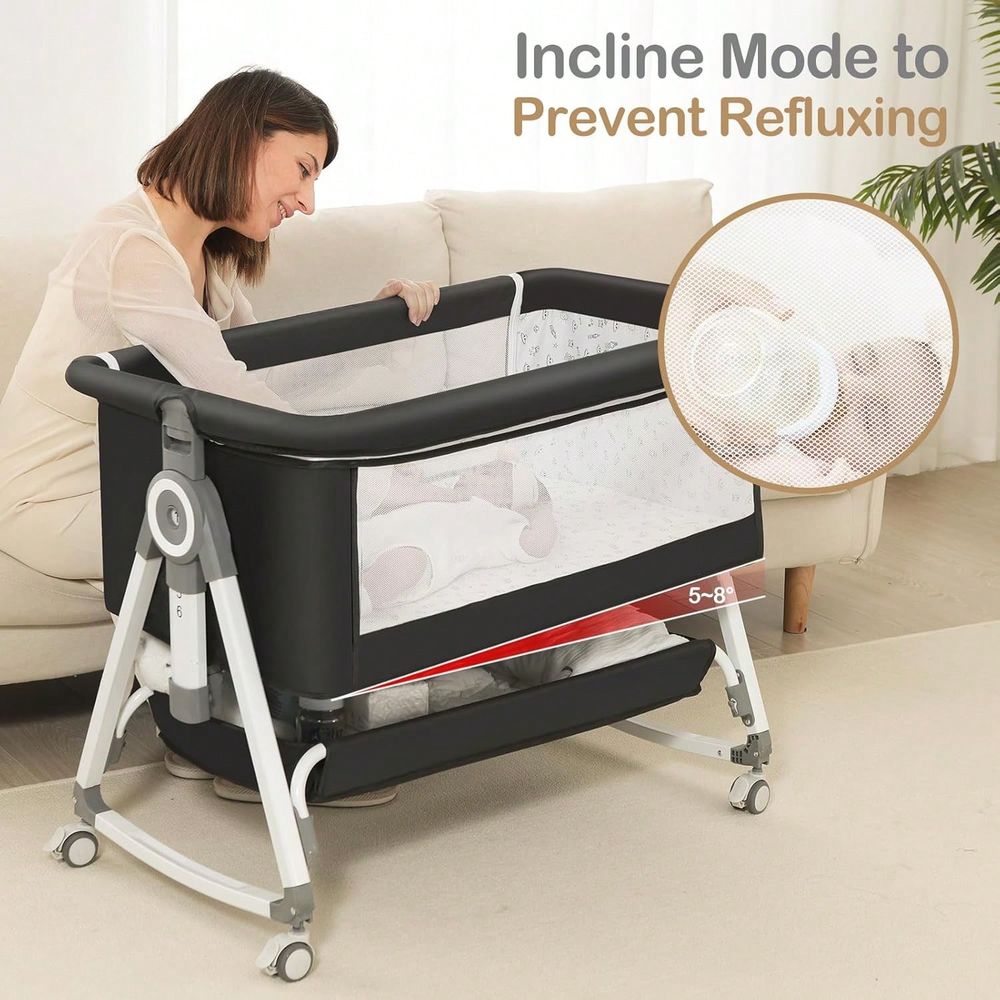 Berço, Berço de Cabeceira para - Bassinet Bedside Sleeper avaliação e preço