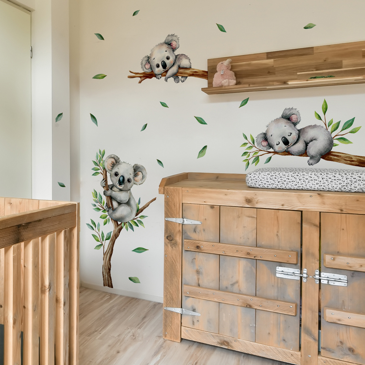 Coala dos desenhos animados es - Baby Nursery Wall Mural avaliação e preço