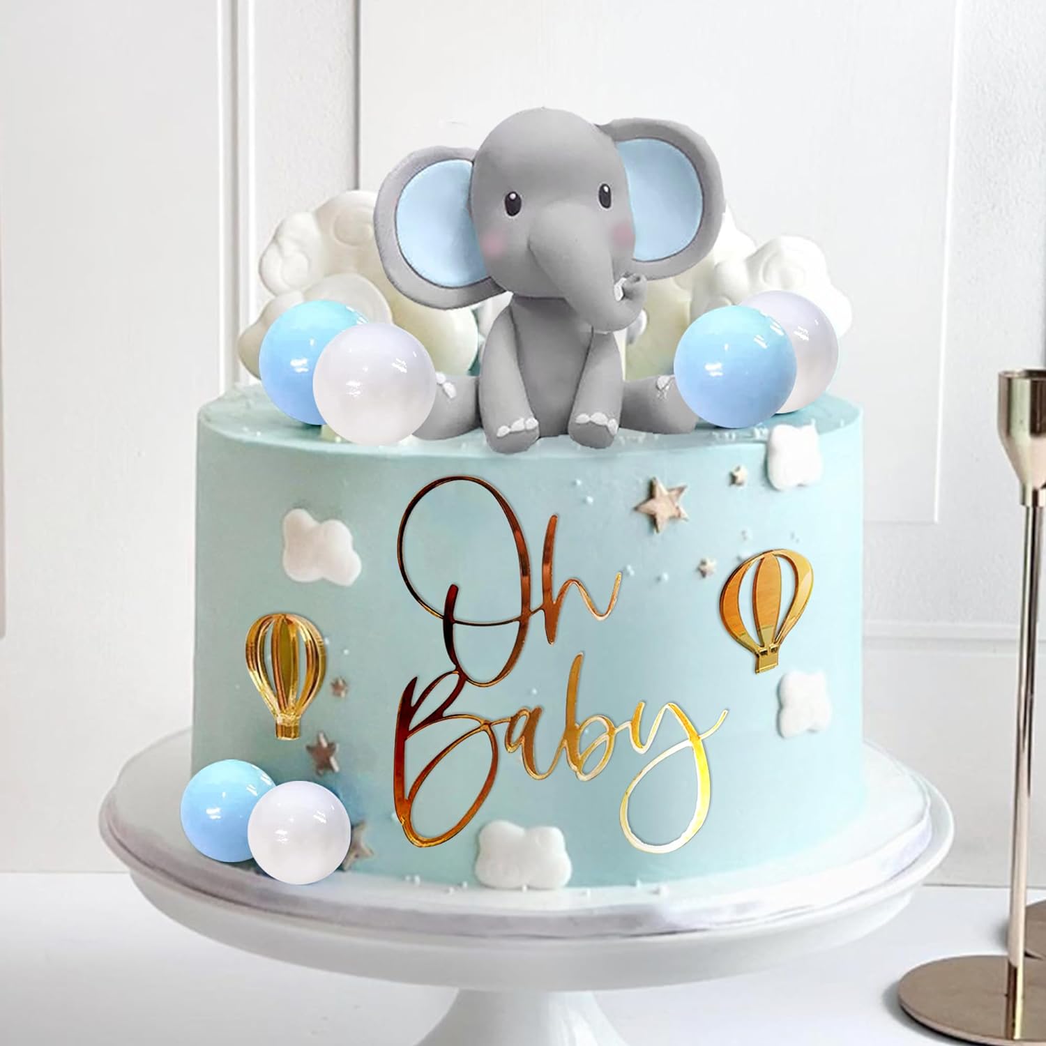 Decoração de bolo de elefante, - Baby Food Processor avaliação e preço
