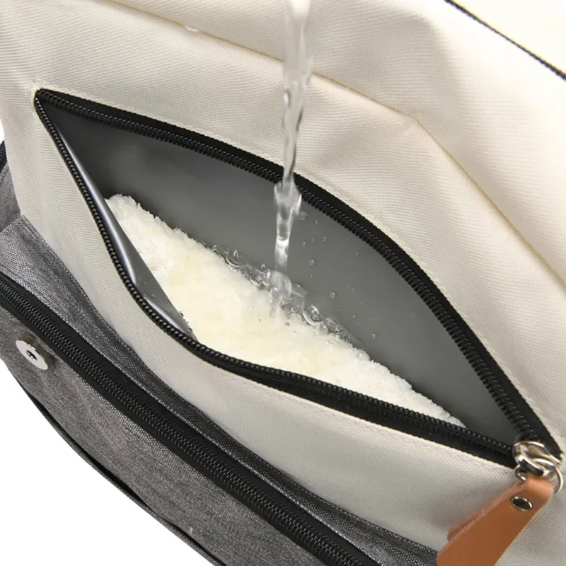 Saco de fraldas do bebê múmia  - Baby Bag Nursery avaliação e preço