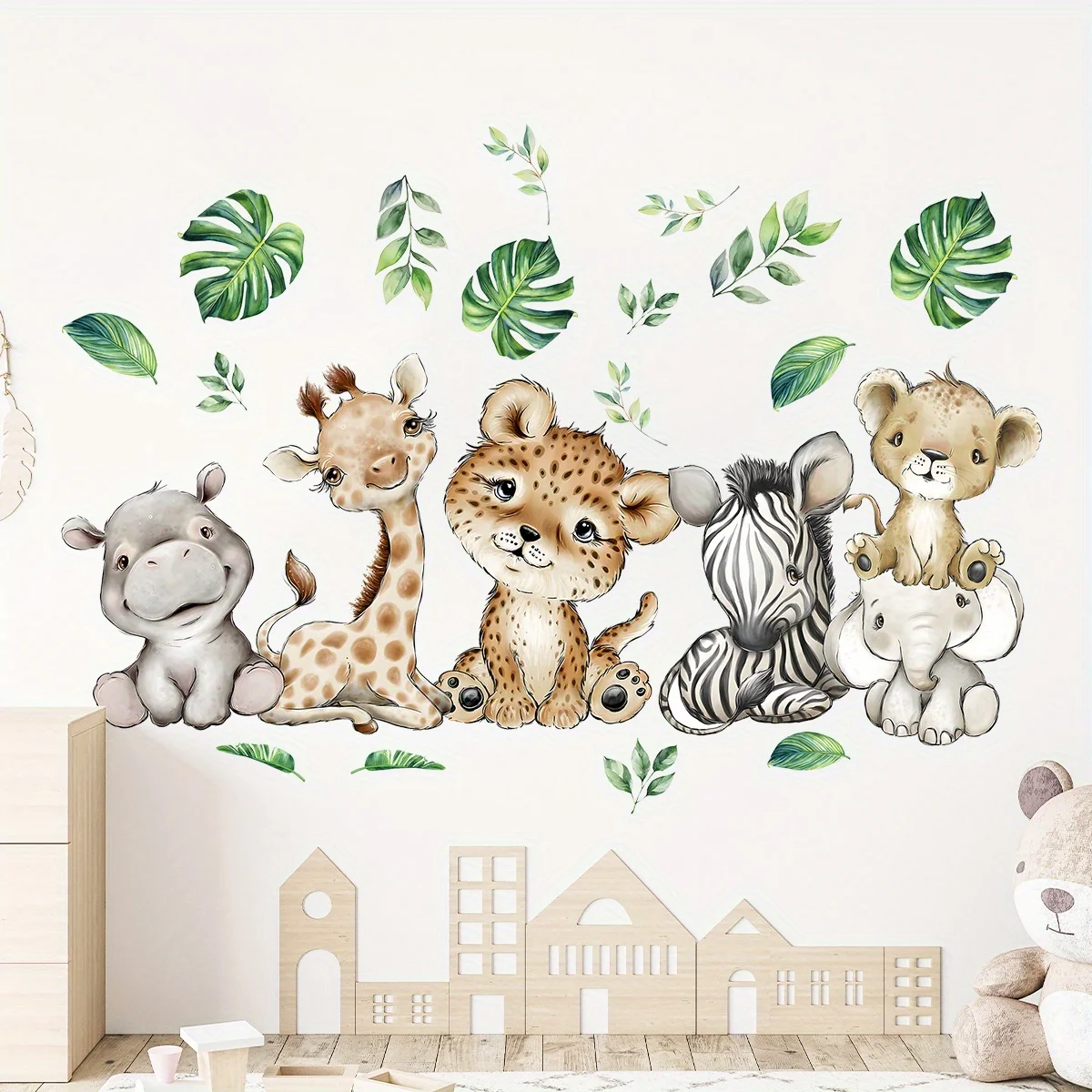 1pc dos desenhos animados boni - Baby Nursery Wall Mural avaliação e preço