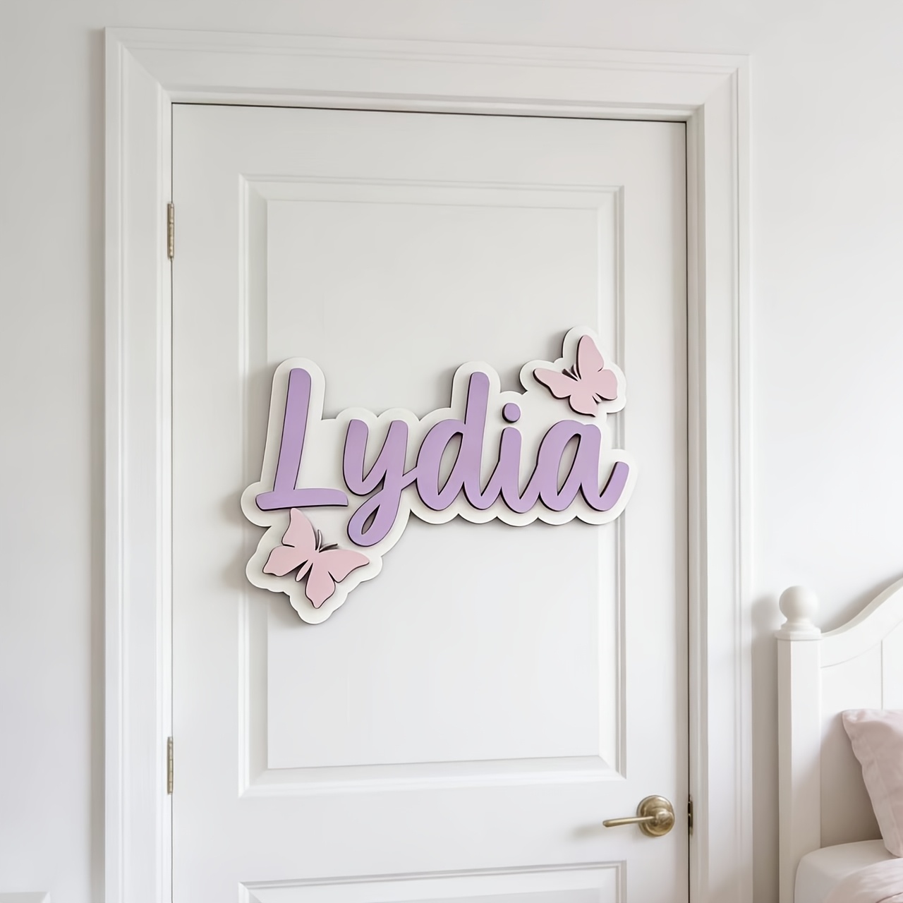 Placa de Porta Personalizada A - Baby Nursery avaliação e preço