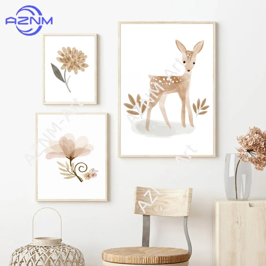 Arte de parede boho para berçá - Baby Nursery Gender Neutral avaliação e preço