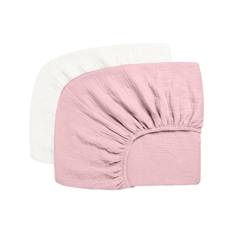 J15u 2 pçs lençol elástico par - Baby Nursery Gender Neutral avaliação e preço