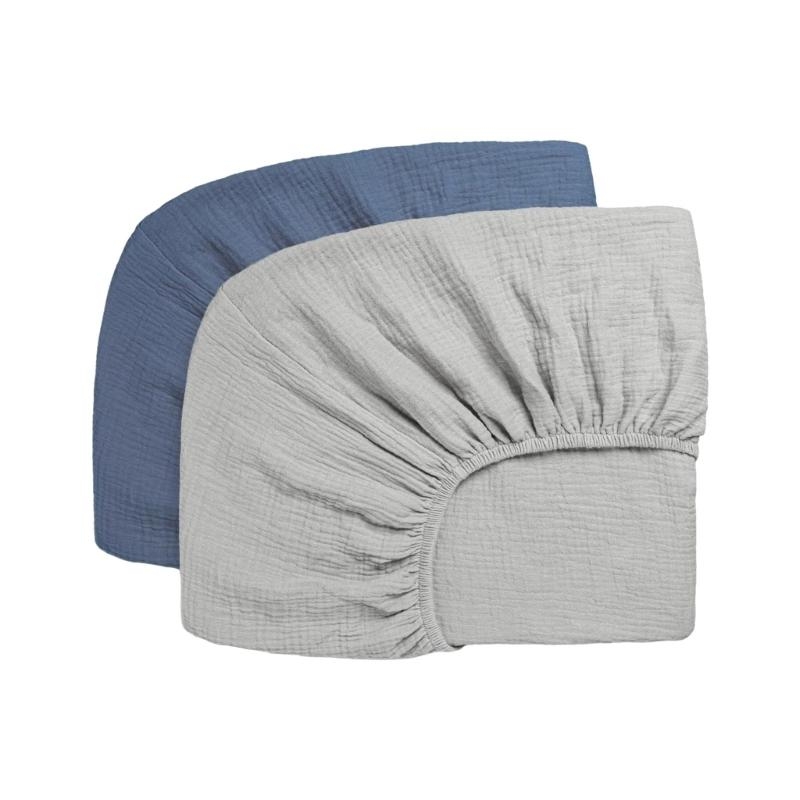 J15u 2 pçs lençol elástico par - Baby Nursery Gender Neutral avaliação e preço
