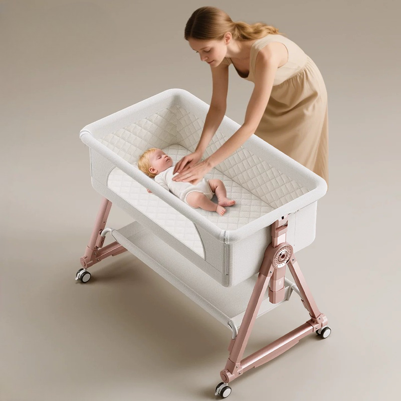 Berço Portátil para Bebês Dobr - Bassinet Bedside Sleeper avaliação e preço