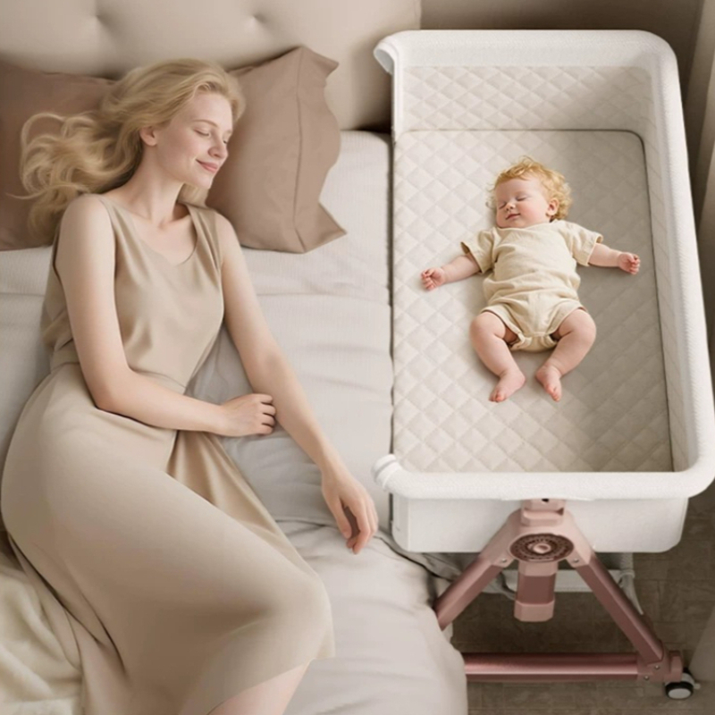Berço Portátil para Bebês Dobr - Bassinet Bedside Sleeper avaliação e preço