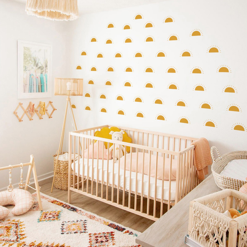 Boho amarelo laranja metade so - Baby Nursery Yellow avaliação e preço