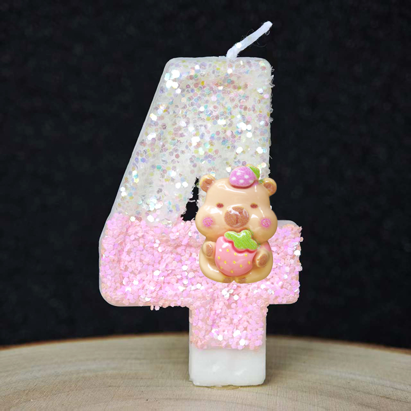 Novo capivara velas bolo decor - Baby Food Processor avaliação e preço