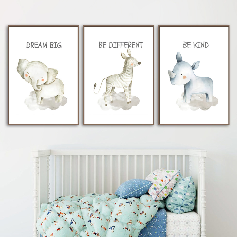 Berçário arte da parede pintur - Baby Nursery Mirror avaliação e preço