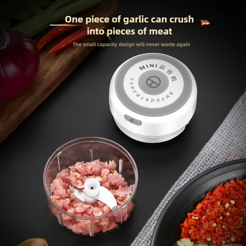 Mini picador de alho elétrico  - Baby Food Processor avaliação e preço