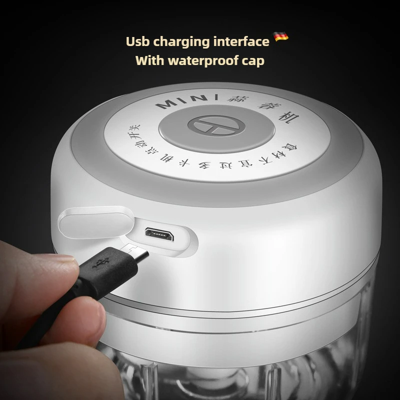 Mini picador de alho elétrico  - Baby Food Processor avaliação e preço