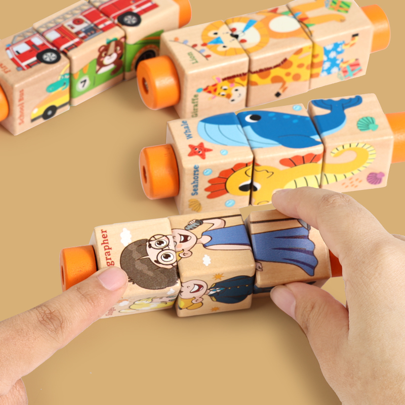 Bebê de madeira rotativa quebr - Baby Nursery Games avaliação e preço
