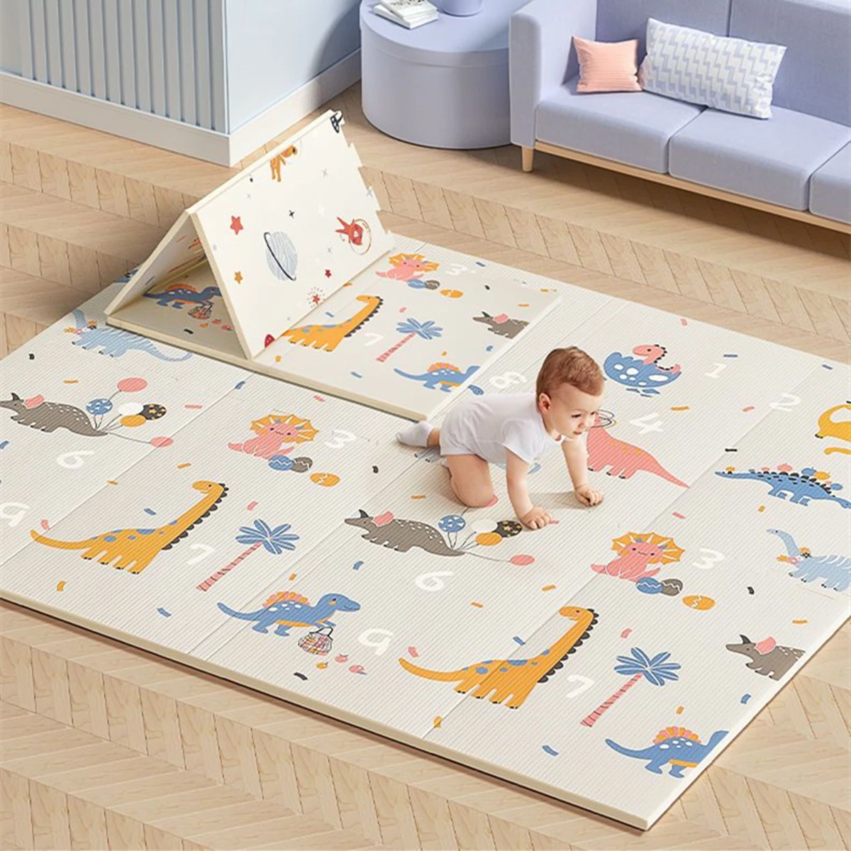 Tapete infantil dobrável, tape - Baby Nursery Games avaliação e preço