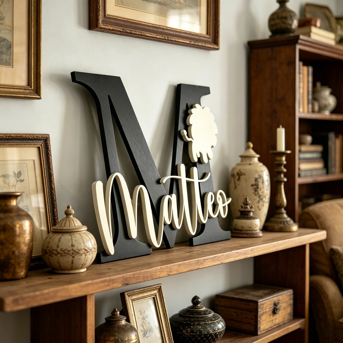Placa de Nome de Leão Personal - Baby Nursery avaliação e preço