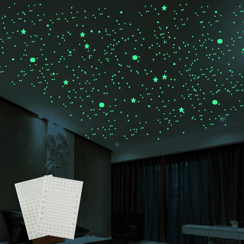 211 pçs 3d bolha luminosa estr - Baby Nursery Wall Mural avaliação e preço