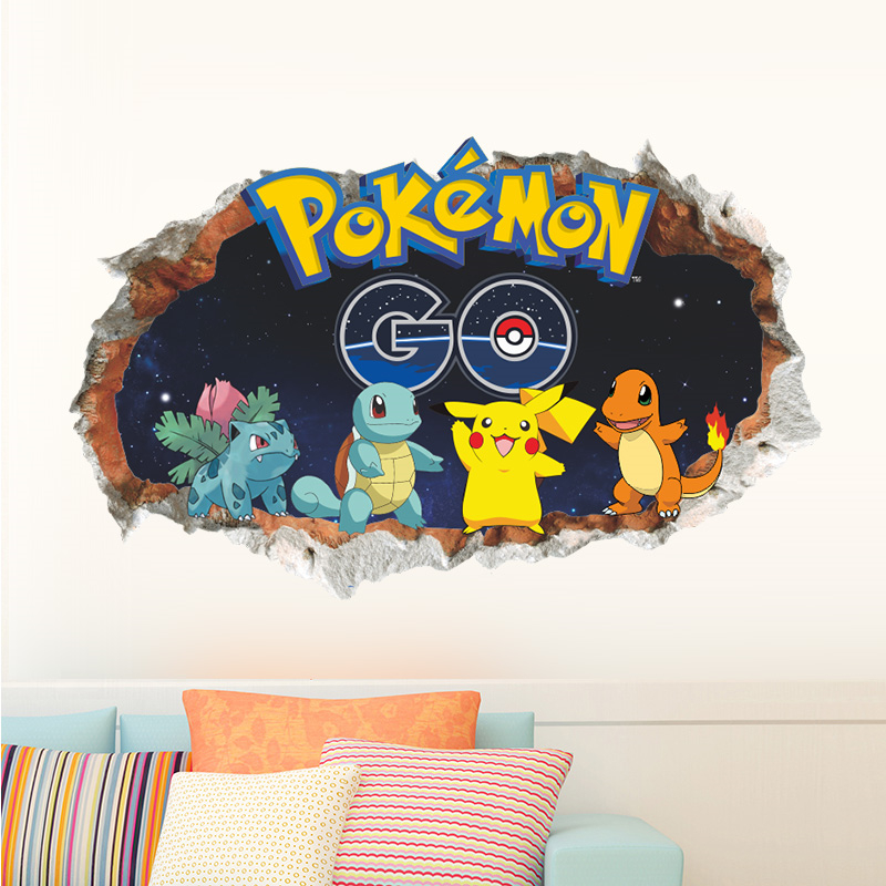Desenhos animados Pokémon Pika - Baby Nursery Wall Mural avaliação e preço