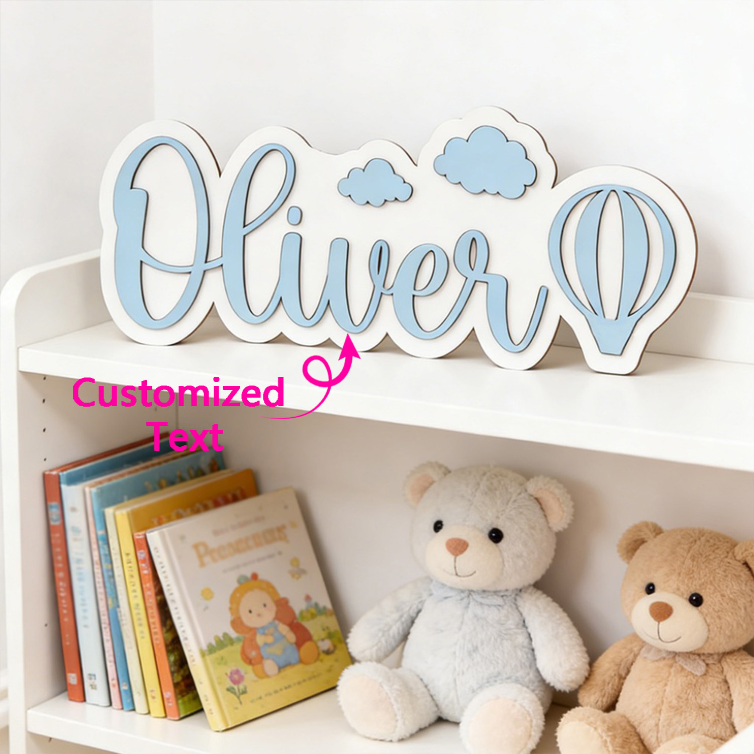 Placa de Quarto Personalizada  - Baby Nursery avaliação e preço