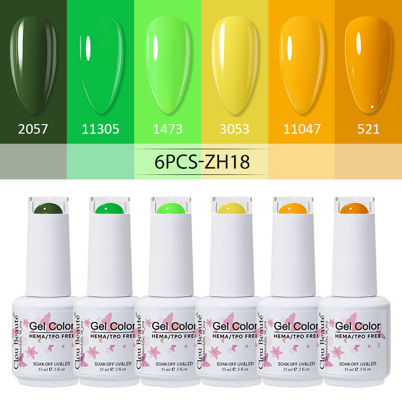 Clou Beaute 6 pçs HEMA TPO GRÁ - Baby Nursery Jelly avaliação e preço