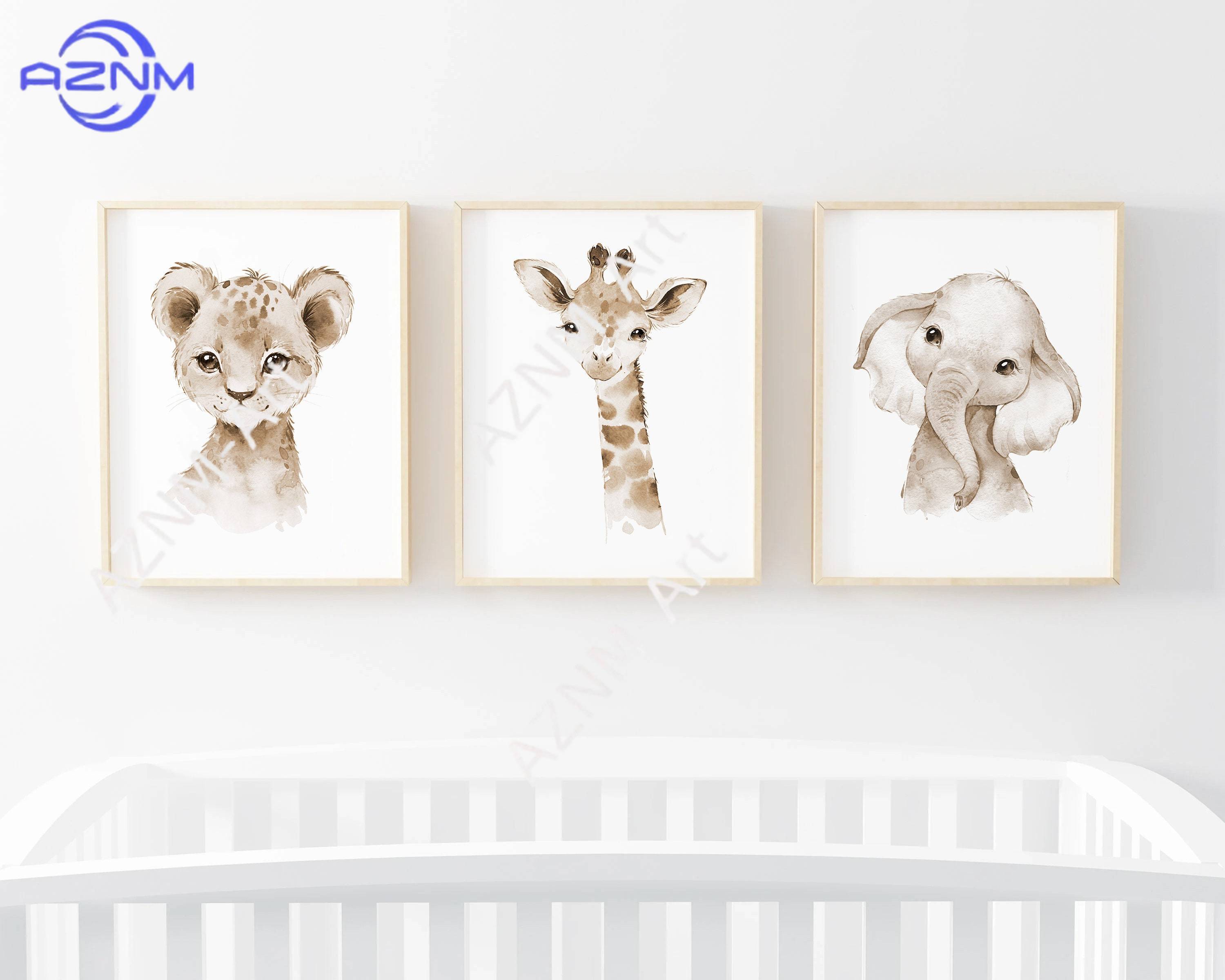 Arte de Parede de Animais para - Baby Nursery Gender Neutral avaliação e preço