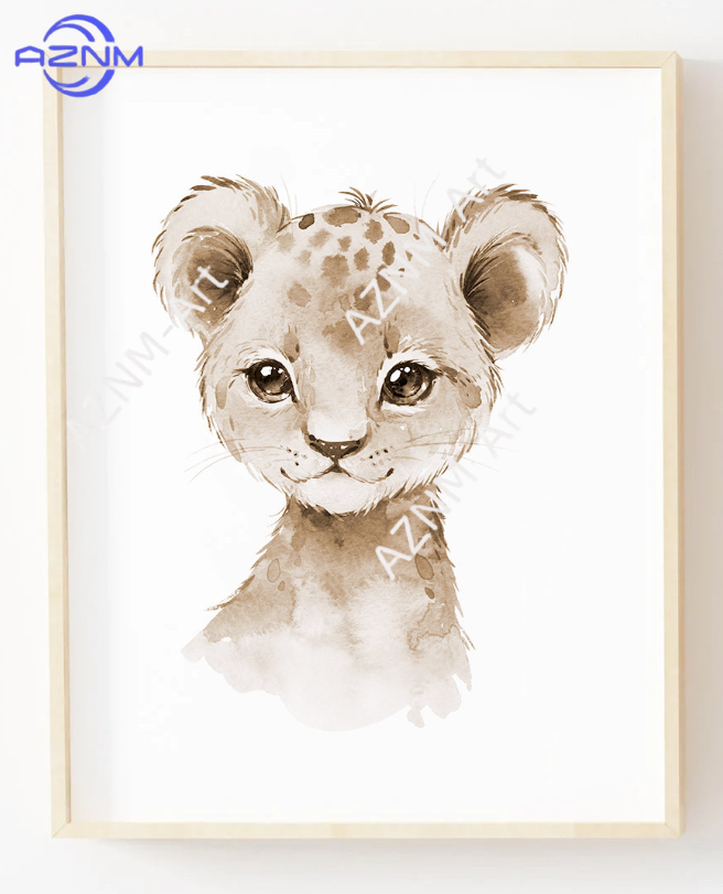 Arte de Parede de Animais para - Baby Nursery Gender Neutral avaliação e preço