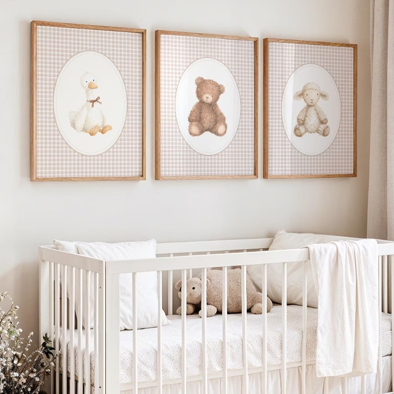 Conjunto de Impressões para Qu - Baby Nursery Gender Neutral avaliação e preço